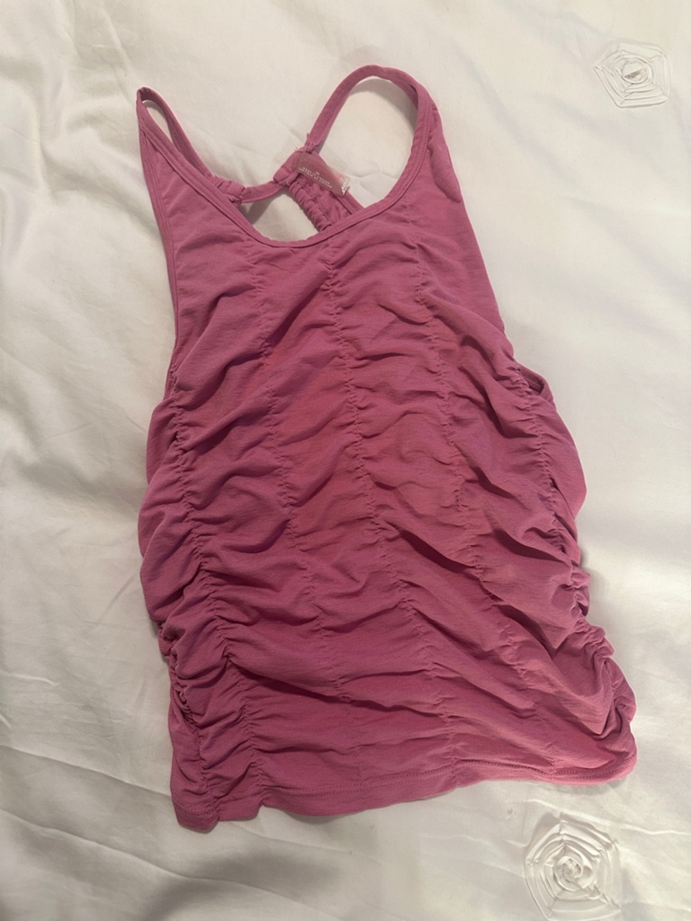 FP Movement by Free People Free Fold Open Back Ruched Tank